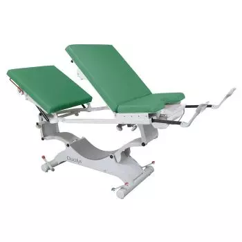 Examination couch with integrated stirrups Duolys Promotal 2065-10