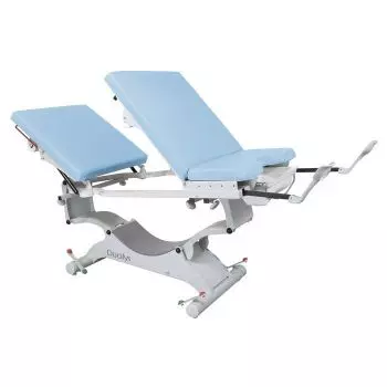 Examination couch mixed with integrated stirrups Duolys Promotal 2065-30