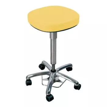 Stool with castors Promotal 923-22, foot control