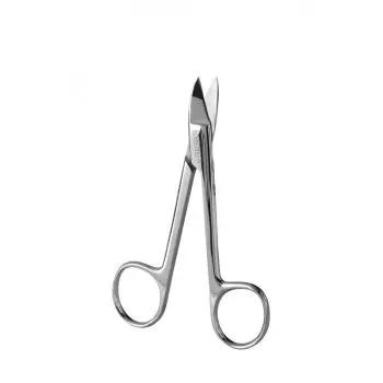 Scissors Straight Crowns, 11.5 cm, curved Holtex