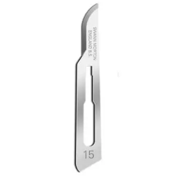 Swann Morton Sterile blades n°15  Box of 100 