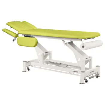 Ecopostural osteopathy electric table, with circular rail foot control C3544M48