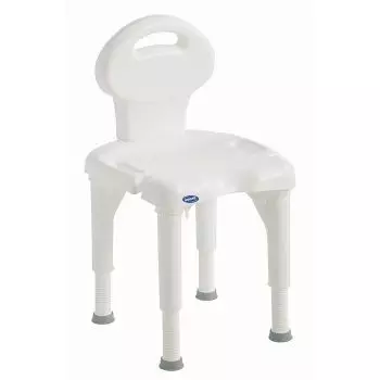 Shower Stool with Back Rest I-Fit Invacare