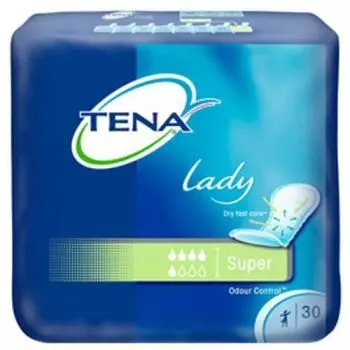 TENA Lady Super Pack of 30