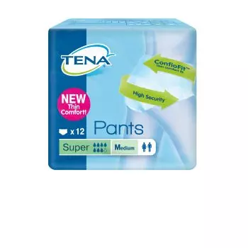 TENA Pants Super Medium Pack 12