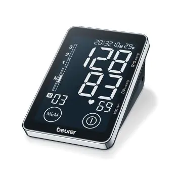 Upper arm blood pressure monitor with touch screen display Beurer BM 58