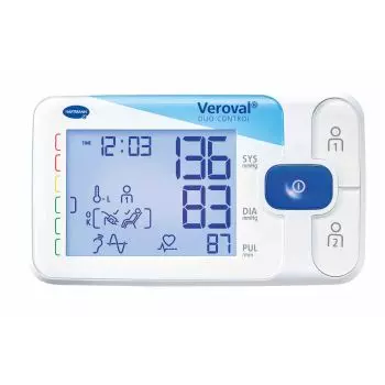 Veroval duo control upper arm blood pressure monitor