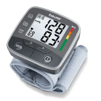 Beurer Wrist Blood Pressure Machine with Adjustable Cuff, BC30 