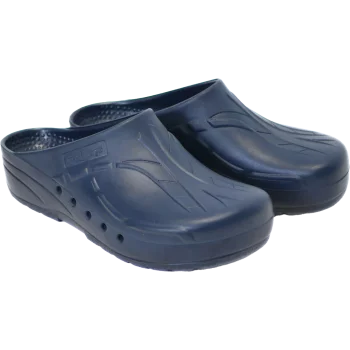 Dark blue unperforated surgical clogs Mediplog 