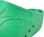 Green unperforated surgical clogs Mediplog 