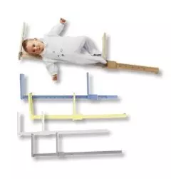 White wooden baby mesuring rod Comed