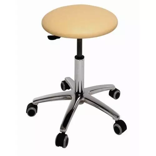 Ecopostural swivel stool with chromium-plated base Ecopostural S4610