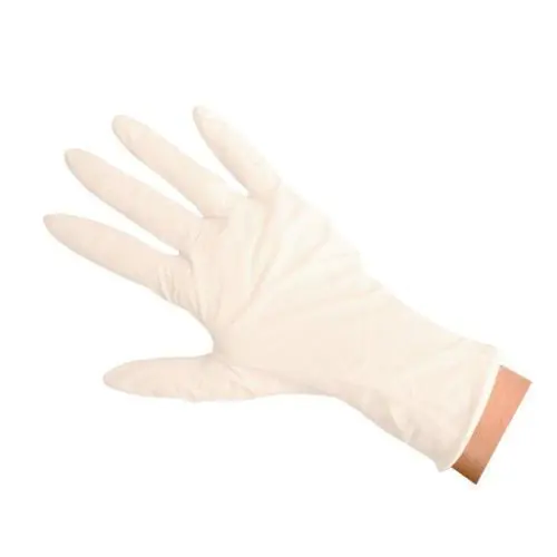 Latex examination gloves