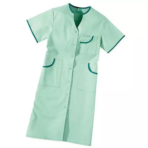 Women's scrub jacket with short sleeves, CEA