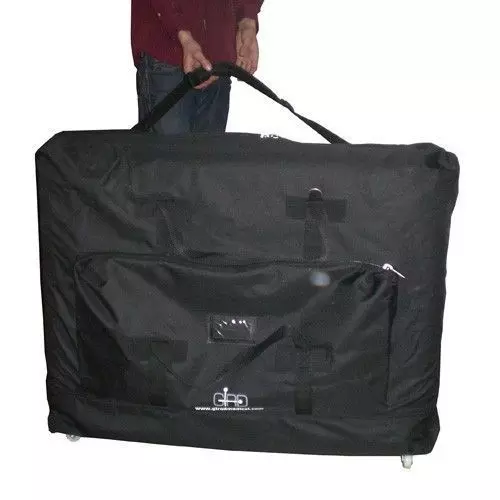 Massage table carrying case with wheels for 42.83