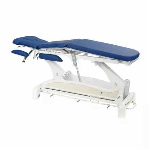 Ecopostural multi- purpose  electric table, with arm rests and circular rail foot control C3531M47