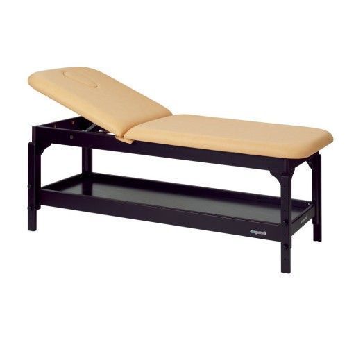 Ecopostural wooden massage table with adjustable height C3230W