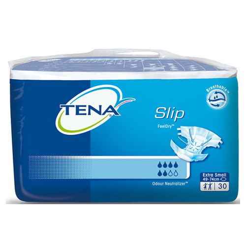 TENA Slip Plus Extra Small Pack of 30