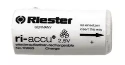 Rechargeable NiMH Accu-ri, 2.5 V (type C)