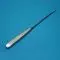 Sciatica curette, curved, 23 cm x 5 mm Holtex