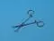 Backhauss clamp for surgical drapes , 12 cm Holtex