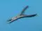 Gouge forceps Beyer, double articulation, 18 cm, 3.5 mm jaw Holtex