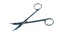 Goldman-Fox Scissors, 13 cm, curved Holtex