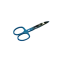 Nail scissors Baby 9 cm blue curve