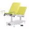 Examination couch with electric height adjustment, 3 sections with pair of leg rests Carina Ovalia 13