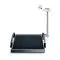 Seca 677 wireless wheelchair scales with handrail and transport castors