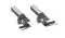 Pair of clamps for Ovalia 326/426/437/900 Carina ACC 76