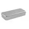 Box - gray aluminum Holtex