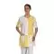 Woman's medical tunic Telsa white / yellow Mulliez