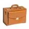 Leather Home Care briefcase Brown Deboissy 