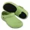 Light green women's Globule Pro clogs Schu'zz