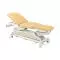 Ecopostural 2 section narrow ended electric table with arm rests C3562M44