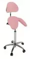 Ecopostural PONY saddle stool with chromium-plated base Ecopostural S3661