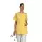 Women's Medical Tunic Traxa yellow with white piping Mulliez