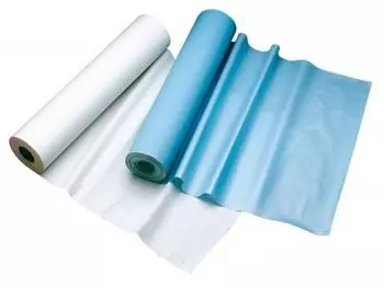 Waterproof examination sheets  49 cm x 38 cm x 180 box of 6 rolls Comed