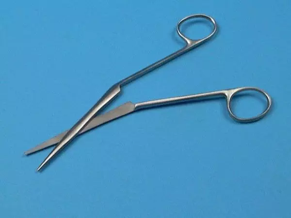 Nasal Scissors Heymann, 18 cm Holtex