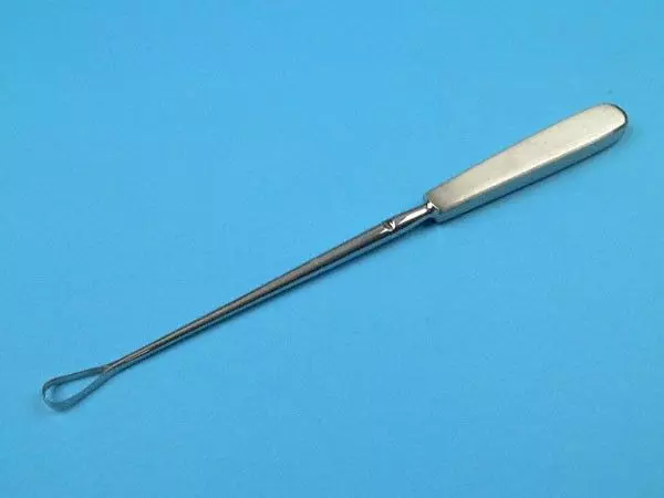 Uterine Curette Sims, sharp, 25 cm x 10 mm Holtex