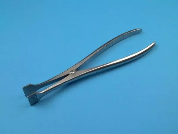 Retractor plaster Henning, 28 cm, 3 cm jaw Holtex