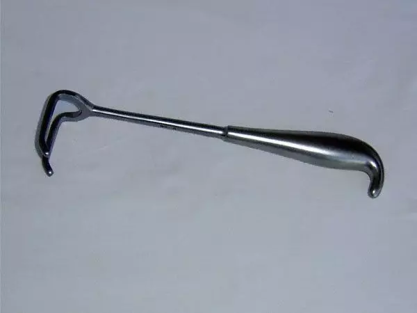 Retractor Ollier, 23 cm x 3.5 cm holtex