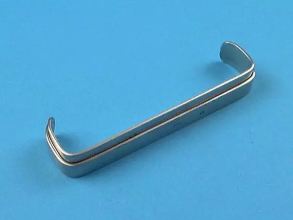 Retractor Farabeuf, 12 cm x 12 mm, pair Holtex