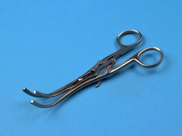 Retractor Laborde, 3 branchs, for ENT  Holtex