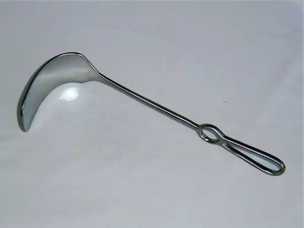 Retractor Mikulitcz, 26 cm, 90 x 50 mm Holtex