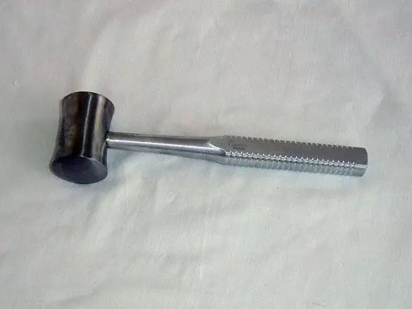 Mallet Bergmann, 2 heads, 510 g, 23 cm, stainless steel Holtex