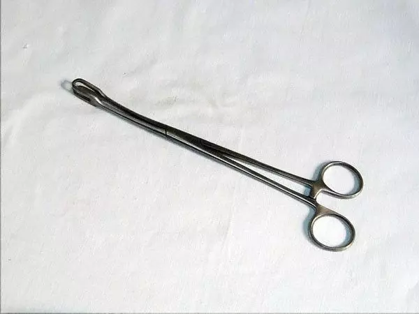 Tonsils clip Bourgeois, 21 cm Holtex