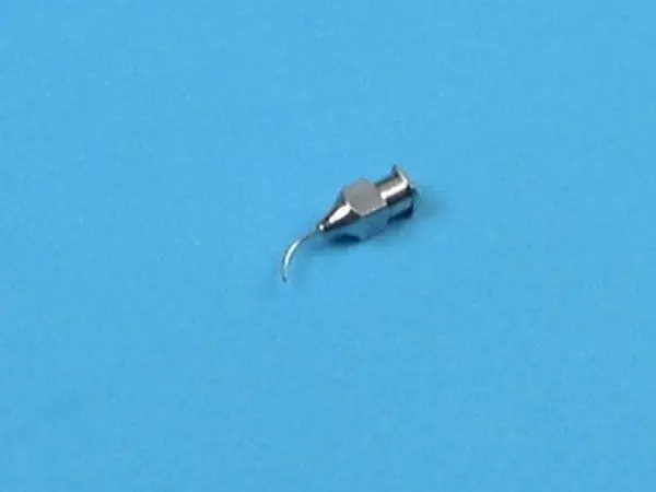 Lacrimal cannula Galezowski, curved, dia. 0.6 mm Holtex