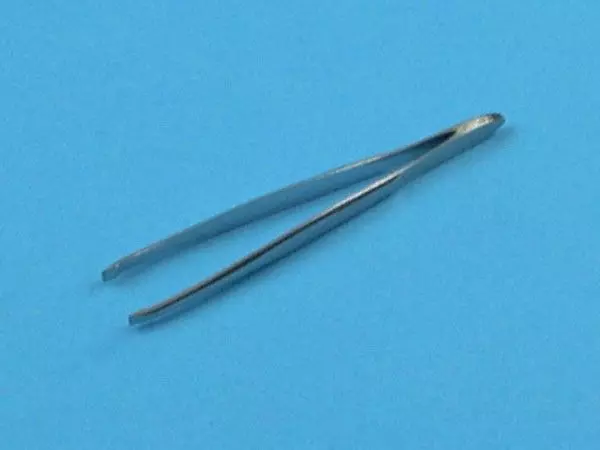 Tweezers Douglas, eyelash, 9 cm Holtex